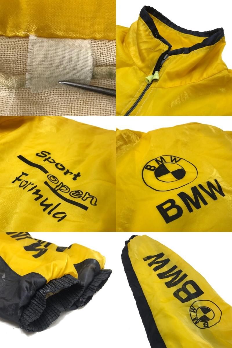 90s BMW Nylon Jacket 黄黒 XXL ビーエムダブリュー ナイロン 90s BMW Nylon Jacket 黄黒 XXL ビーエムダブリュー ナイロン