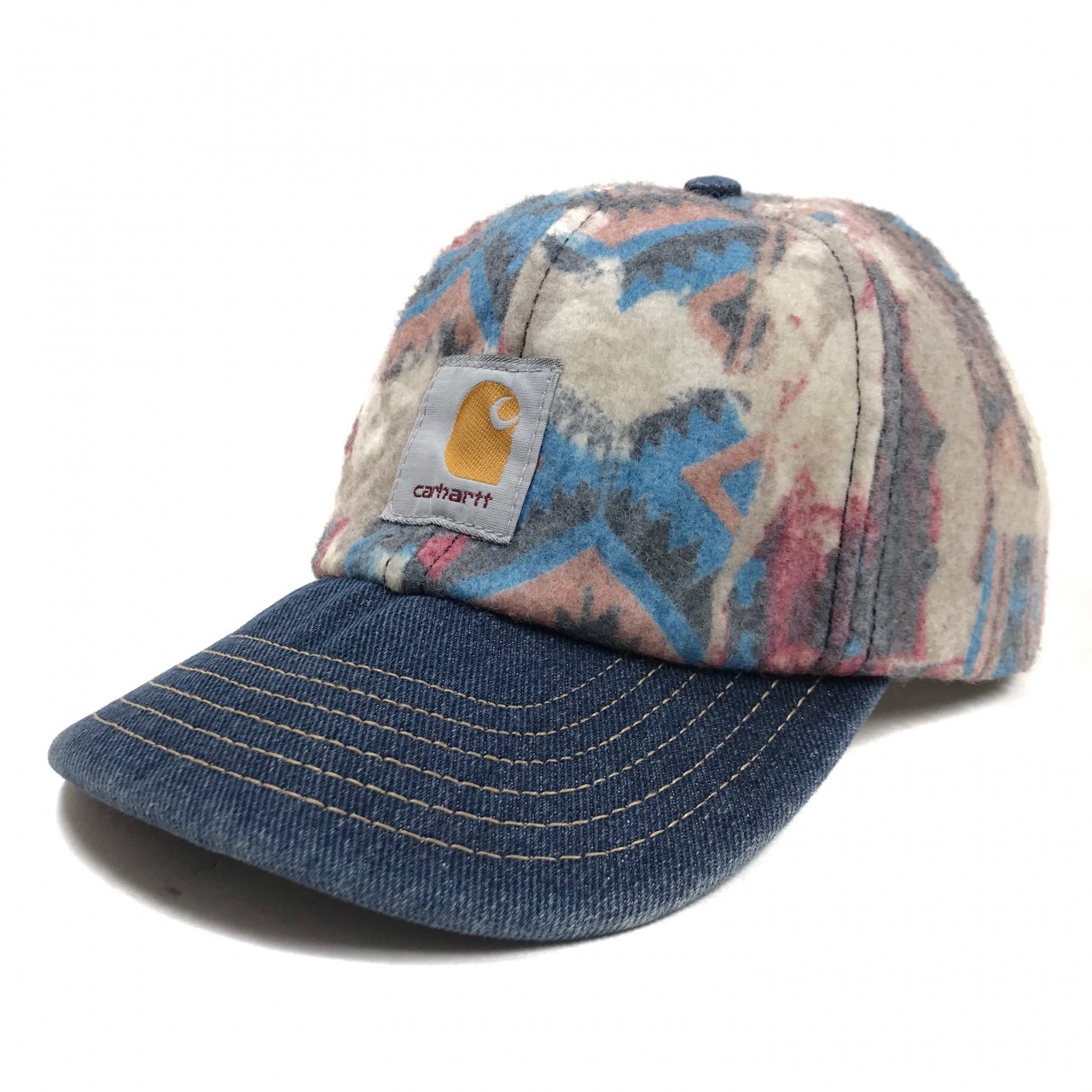 USA製 Carhartt Native Pattern 6-Panel Cap マルチカラー