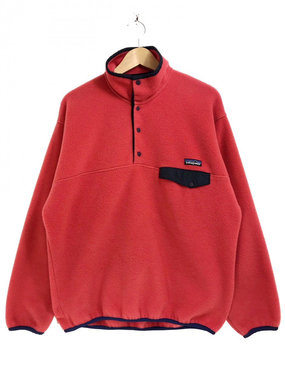 USA製 96年 patagonia Synchilla Snap-T Pullover ピンク M 90s ...