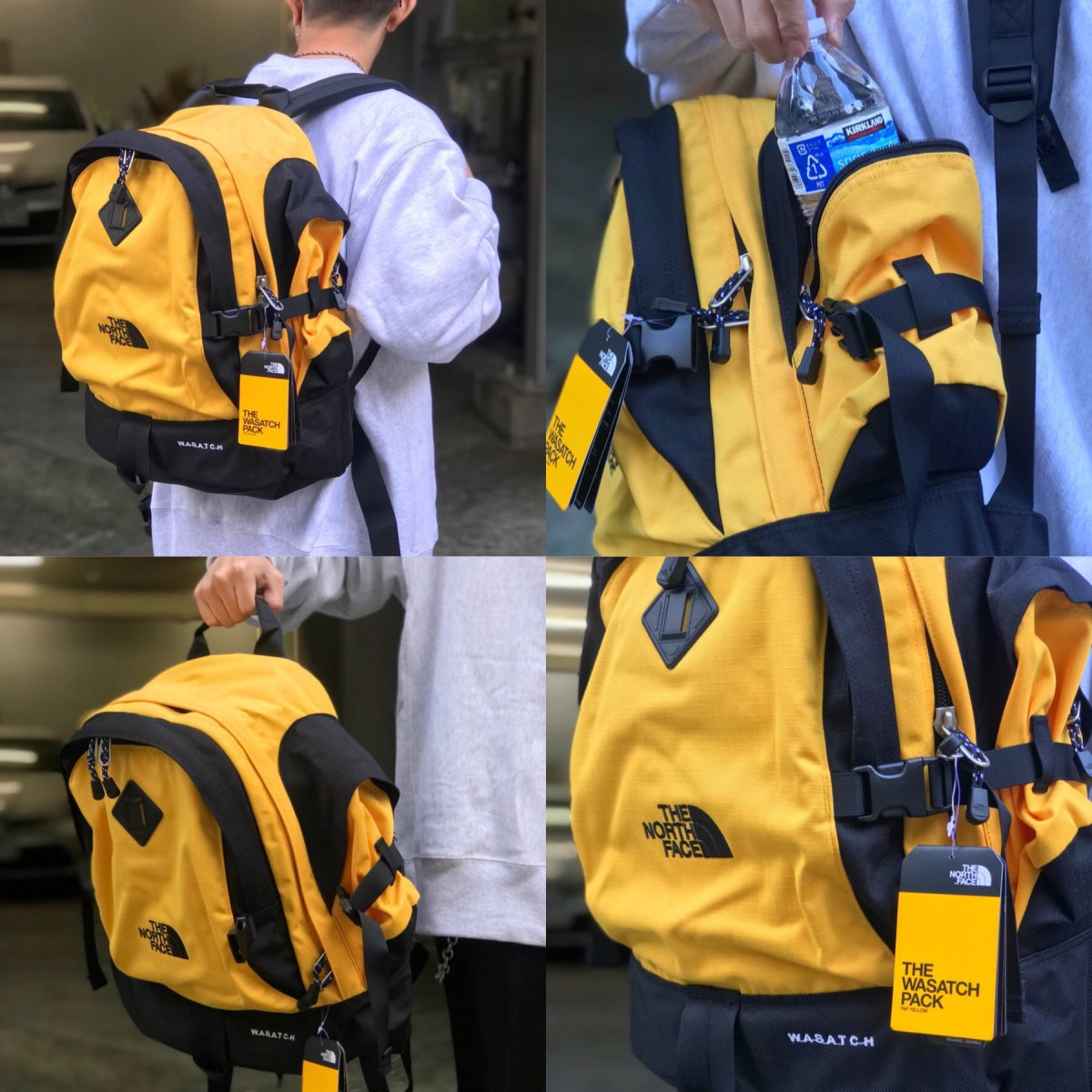 THE NORTH FACE ワサッチ yellow バックパック 35L
