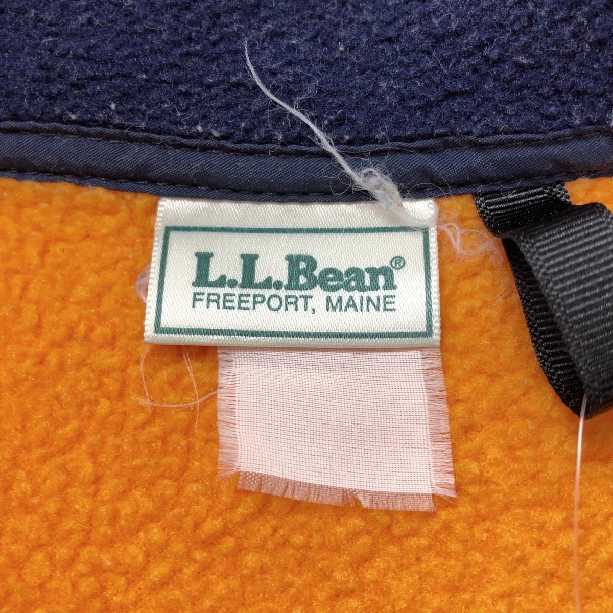 90s L.L.Bean Half-Zip Fleece Jacket 黄 L相当 エルエルビーン 90s L.L.Bean Half-Zip Fleece Jacket 黄 L相当 エルエルビーン