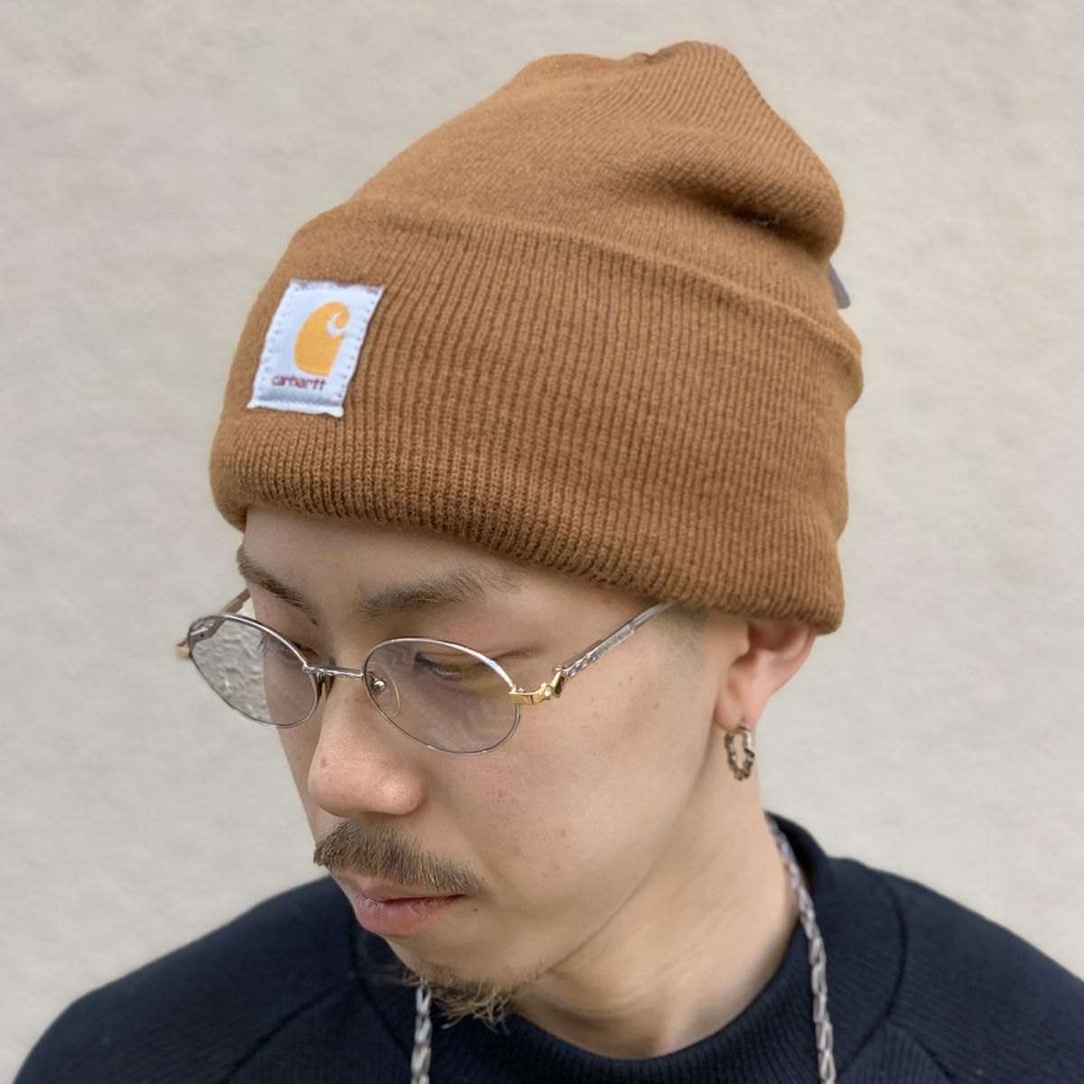 新品 Us企画 Carhartt Acrylic Watch Hat Carhartt Brown カーハート アクリル ニットキャップ カーハートブラウン 茶 A18 Newjoke Online Store