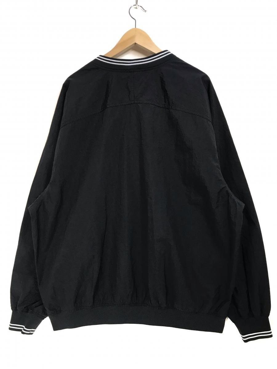 90s NIKE V-Neck Nylon Pullover Jacket 黒 XL ナイキ Vネック 90s NIKE V-Neck Nylon Pullover Jacket 黒 XL ナイキ Vネック