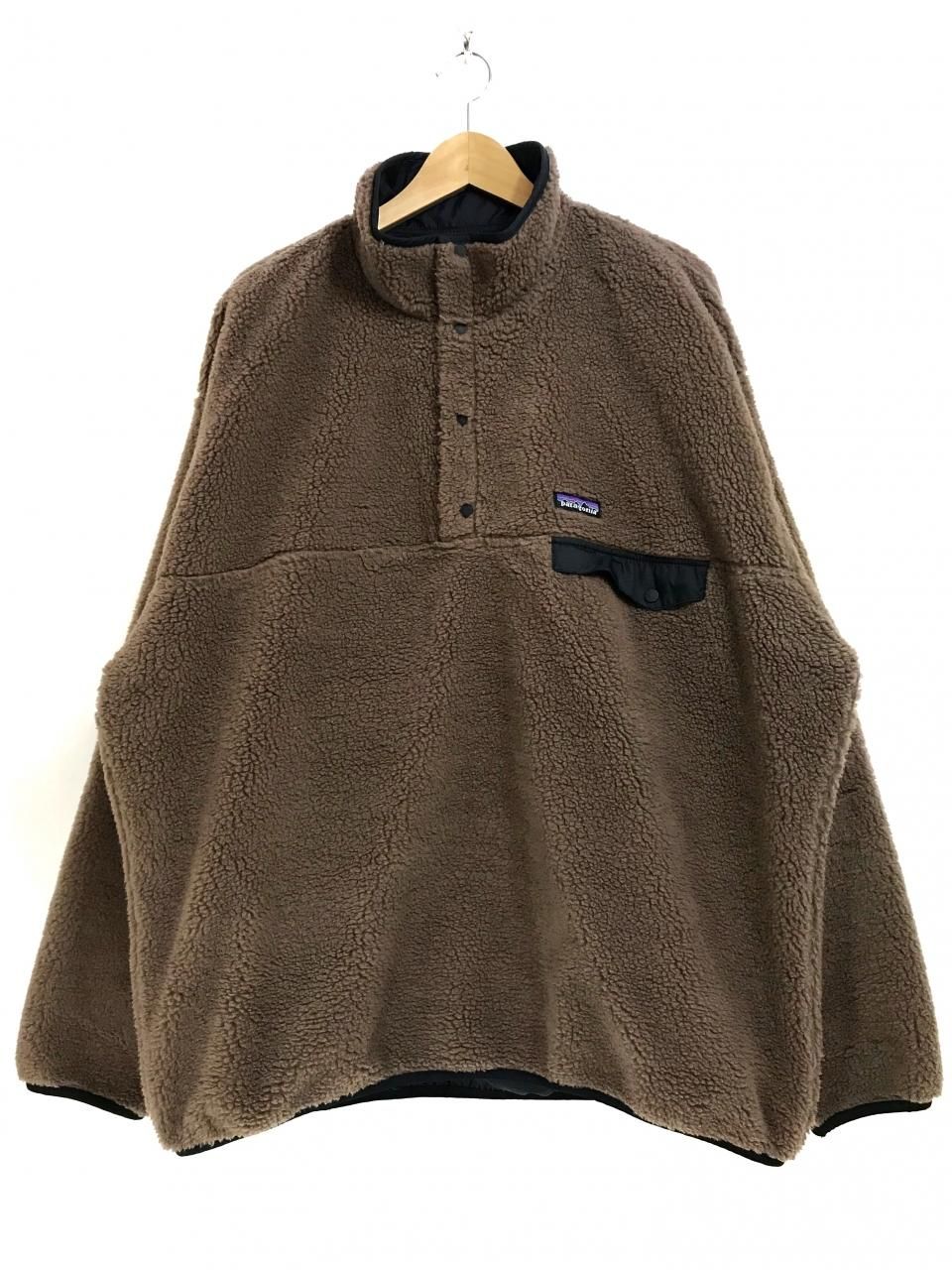 07年製 patagonia Reversible Snap-T 茶黒 XXL 00s パタゴニア 