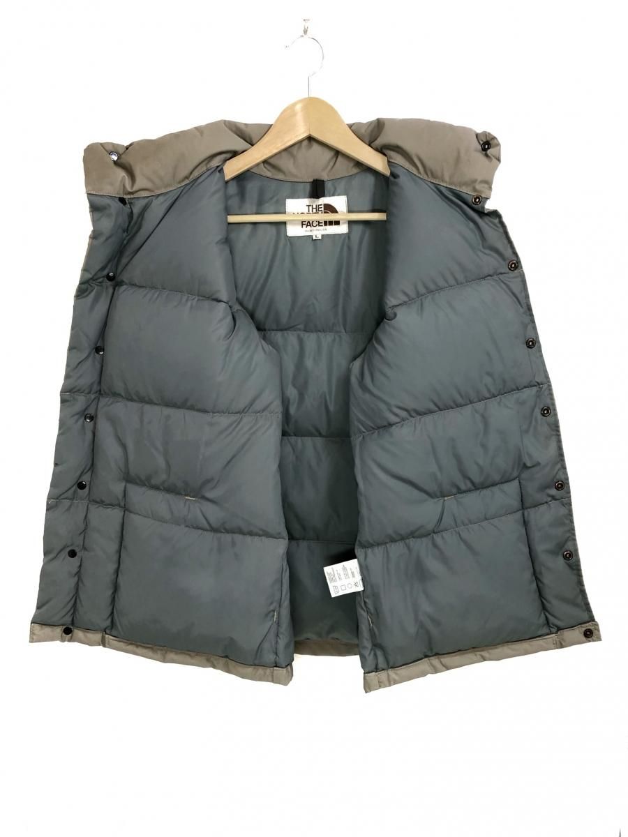 USA製 80s THE NORTH FACE Down Vest 灰 L ノースフェイス