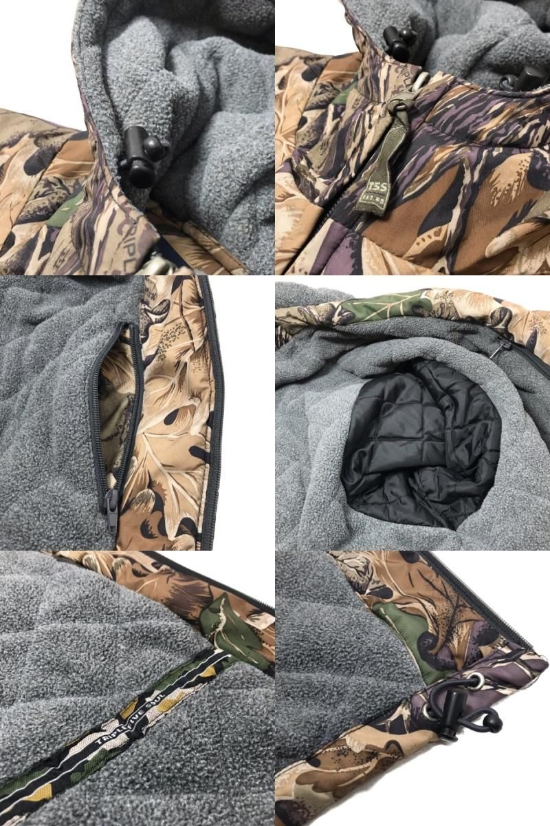 TRIPLE FIVE SOUL Realtree Camo Fleece Lined Padding Jacket 茶 L トリプルファイブソウル リアルツリーカモ 迷彩 中綿ジャケット 555 - NEWJOKE ONLINE STORE TRIPLE FIVE SOUL Realtree Camo Fleece Lined Padding Jacket 茶 L トリプルファイブソウル リアルツリーカモ 迷彩 中綿ジャケット 555 - NEWJOKE ONLINE STORE