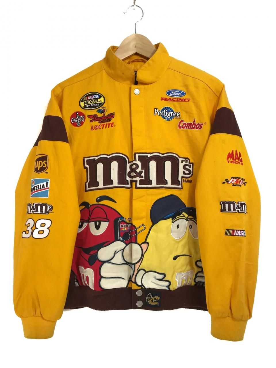 【新品未使用】m&m's ジャケット　エムアンドエムズ レーシングジャケット