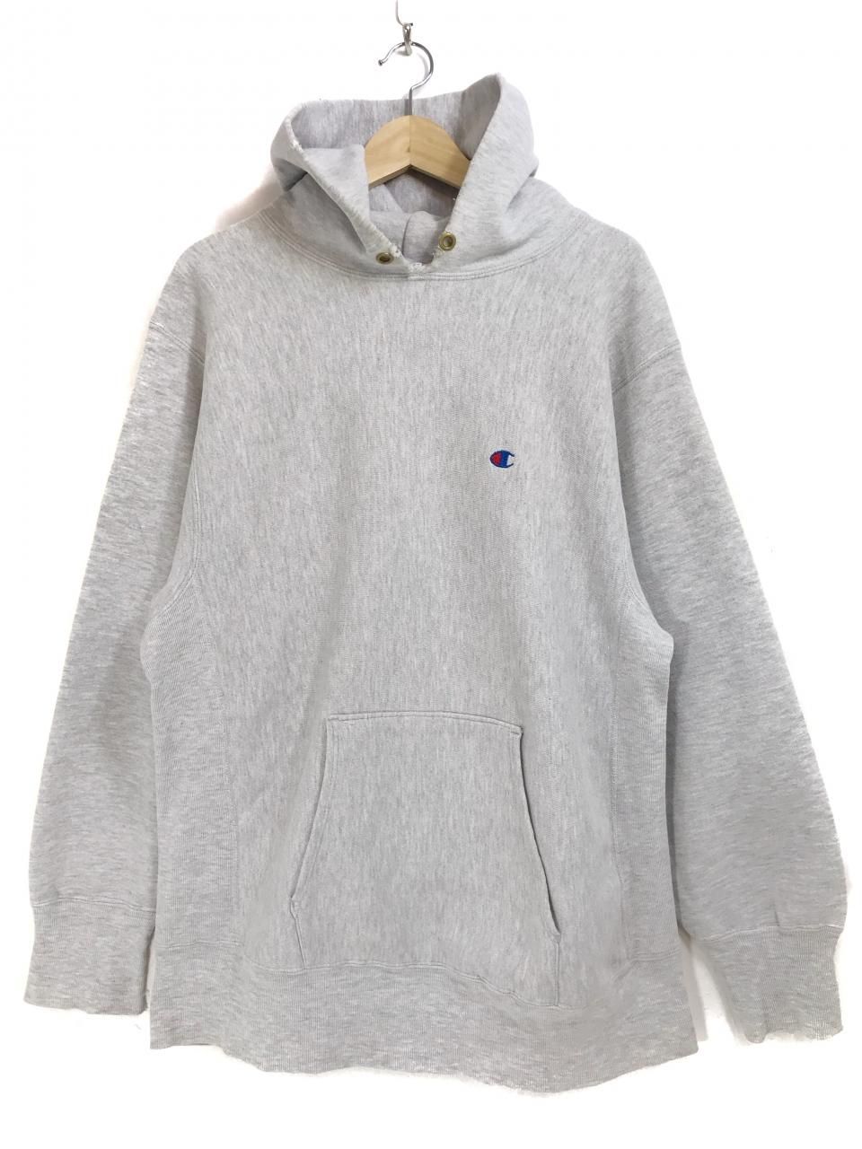 USA製 90s Champion Reverse Weave Sweat Hoodie 灰 XL USA製 90s Champion Reverse Weave Sweat Hoodie 灰 XL