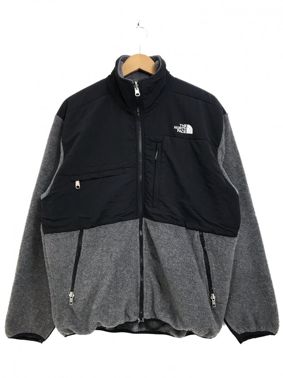 USA製 90s THE NORTH FACE Denali Jacket 灰黒 M ノースフェイス ...