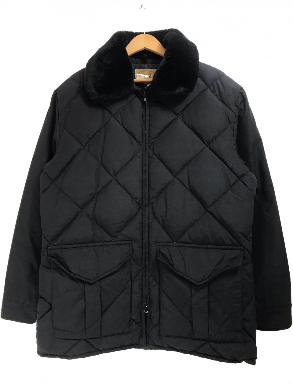 USA製 COMFY Quilting Down Jacket 黒 M コンフィー キルティング ...