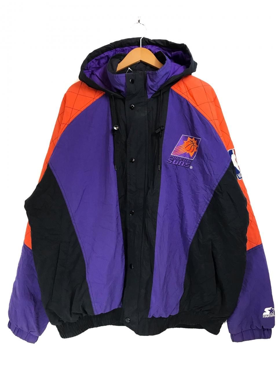 NBA SUNS フェニックス・サンズ ナイロンJKT-