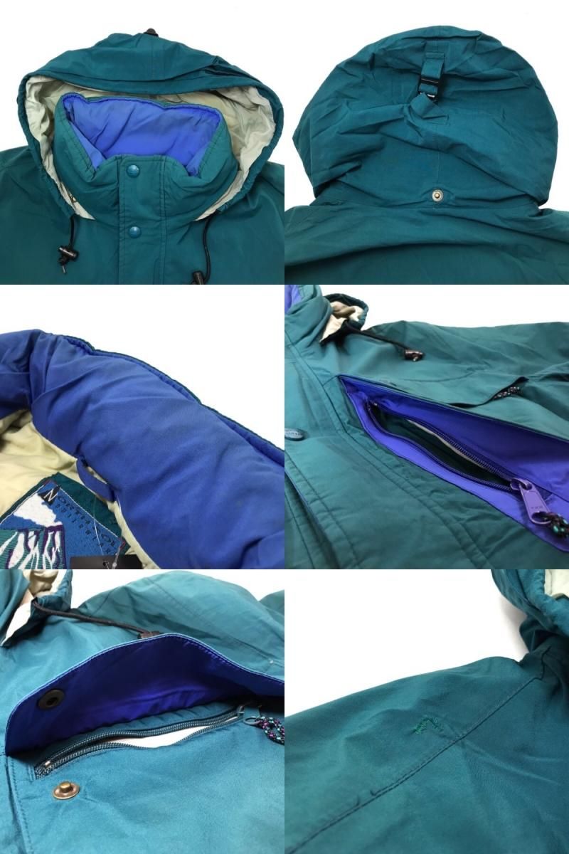 90s L.L.Bean NORTH COL GORE-TEX Padding Nylon Mountain Parka 90s L.L.Bean NORTH COL GORE-TEX Padding Nylon Mountain Parka