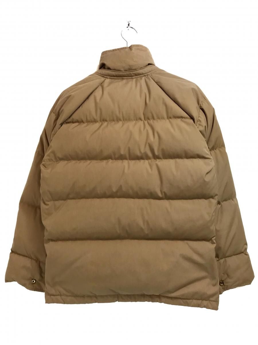 80s Eddie Bauer Down Jacket ベージュ S 黒タグ エディーバウアー