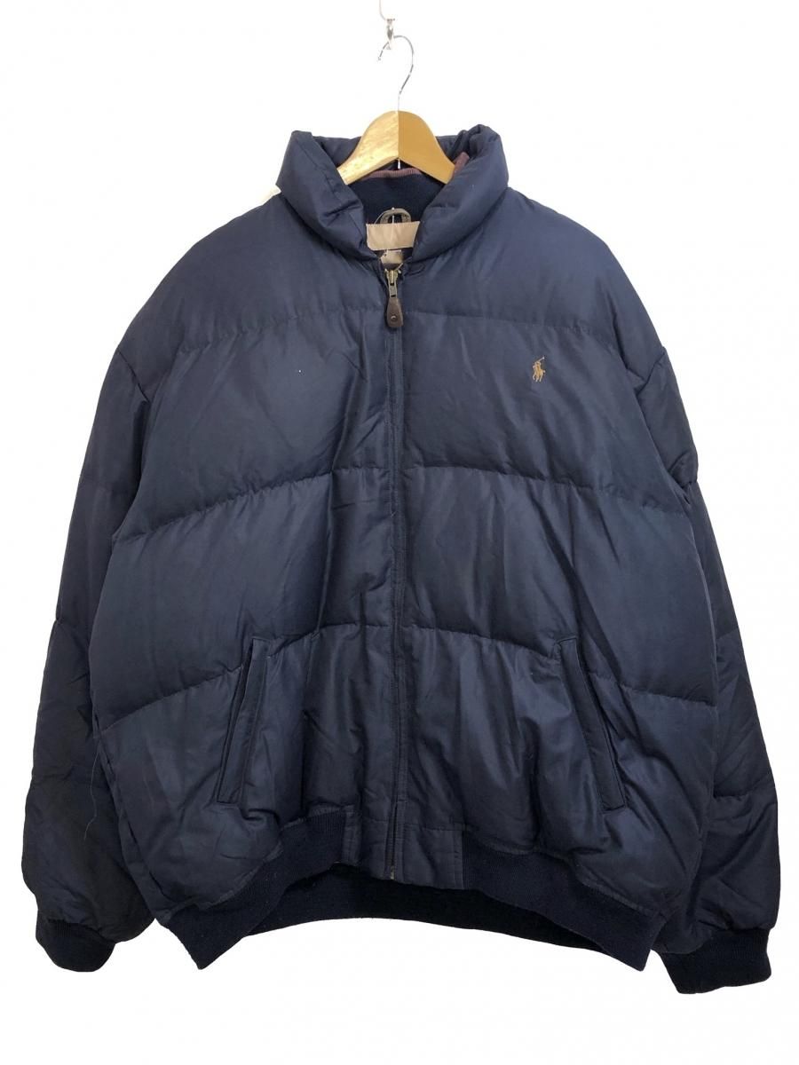 Polo Ralph Lauren One Point Down Jacket 紺 XL ポロ ラルフローレン