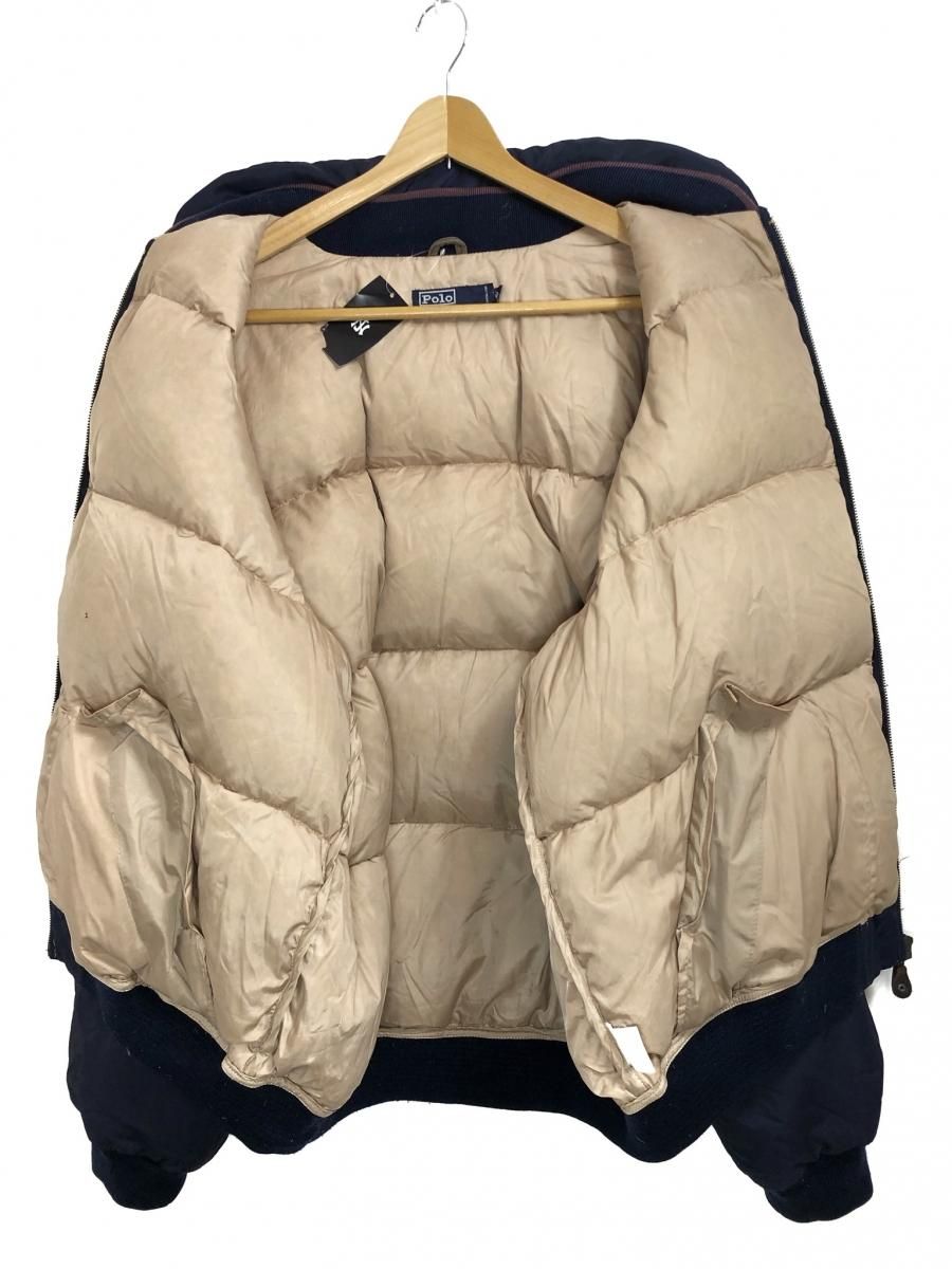 Polo Ralph Lauren One Point Down Jacket 紺 XL ポロ ラルフローレン