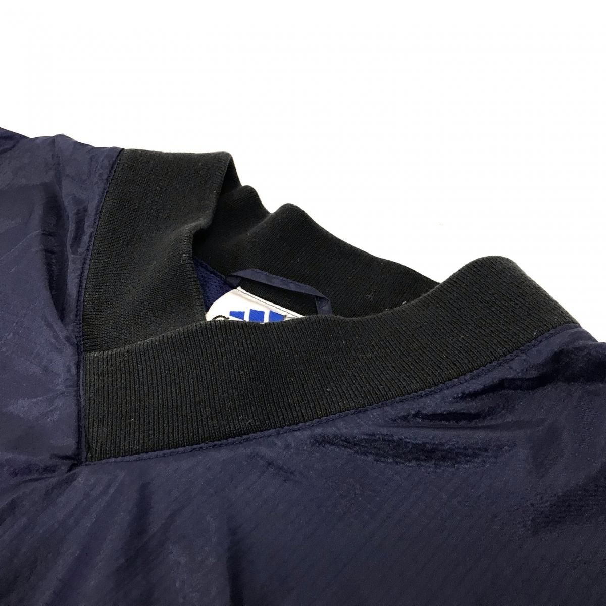 90s adidas V-Neck Nylon Pullover Jacket 紺 L アディダス V 90s adidas V-Neck Nylon Pullover Jacket 紺 L アディダス V