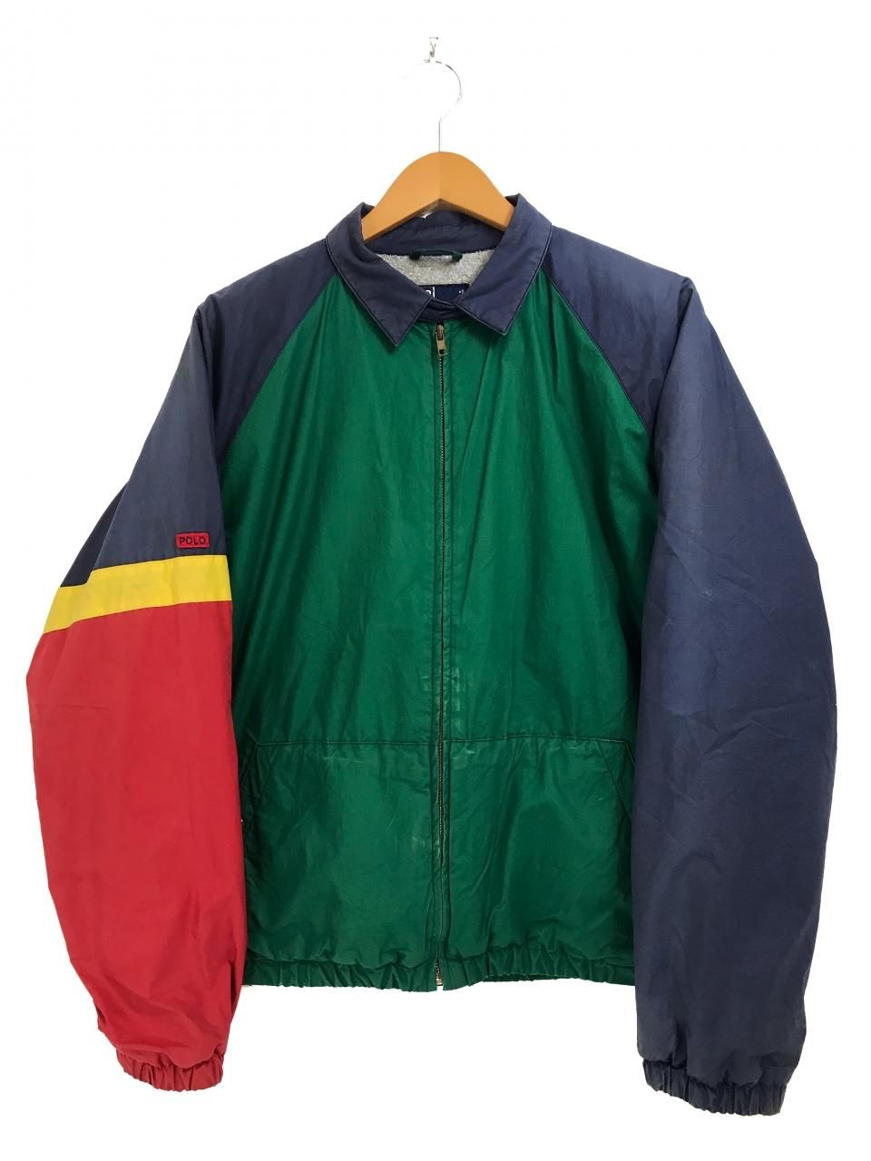 90s Polo Ralph Lauren Fleece Lined Cotton Drizzler Jacket 90s Polo Ralph Lauren Fleece Lined Cotton Drizzler Jacket