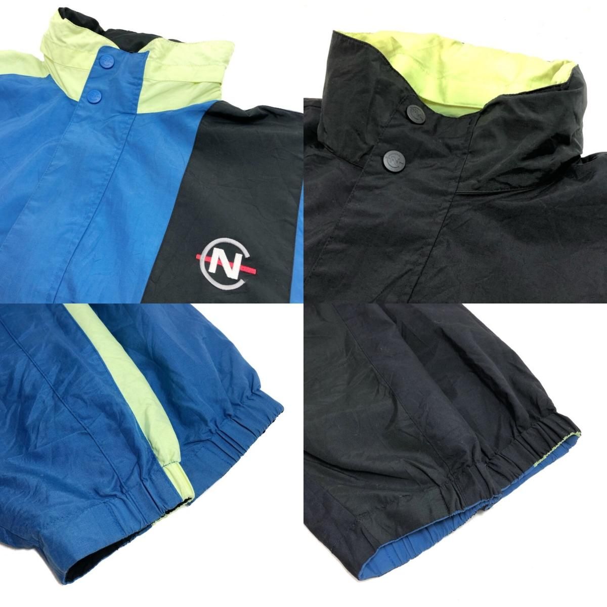 90s NAUTICA COMPETITION Reversible Nylon Sailing Jacket 青黒 90s NAUTICA COMPETITION Reversible Nylon Sailing Jacket 青黒