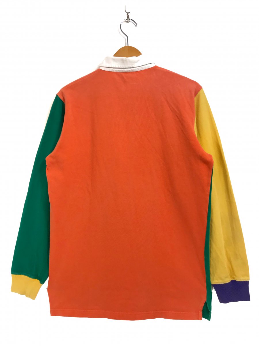 Polo Ralph Lauren Patchwork Cotton L/S Rugger Shirt マルチ BOY'S
