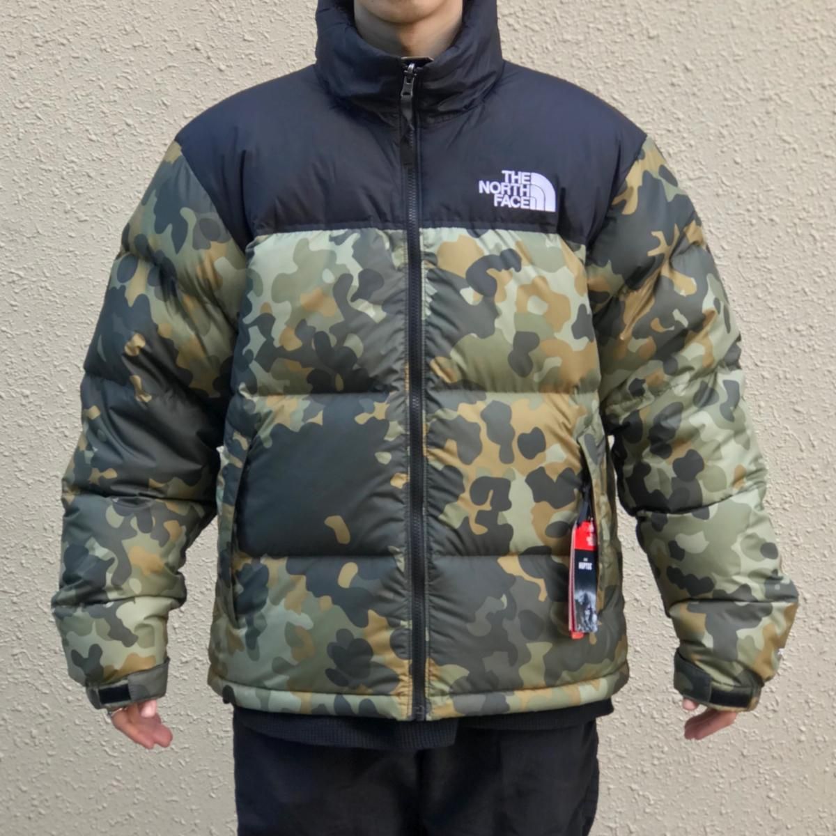 TNF 1996 NUPTSE JAKET CAMO