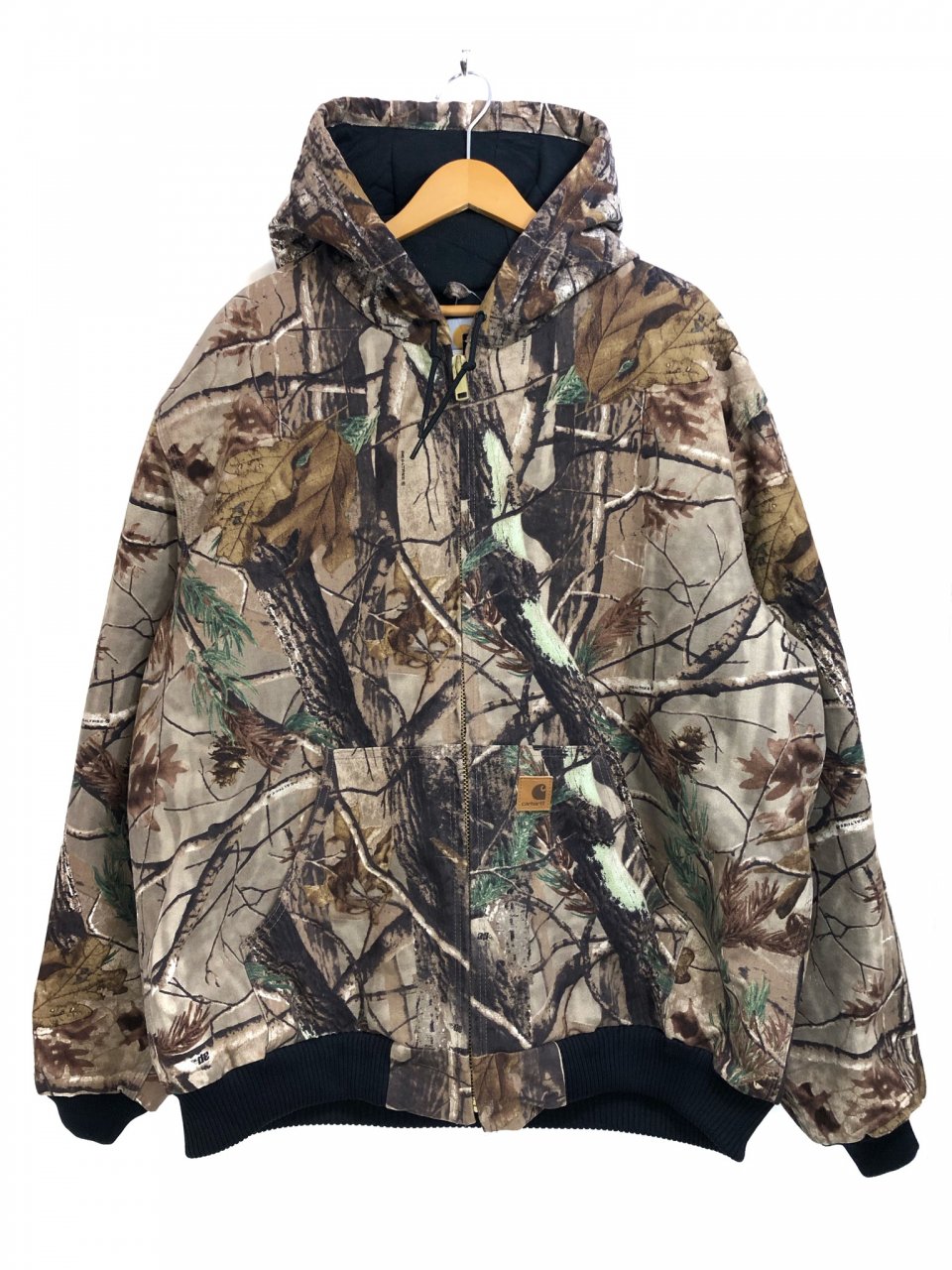 Carhartt Quilted Flannel Lined Camo Active Jacket 迷彩 XL-TALL ...