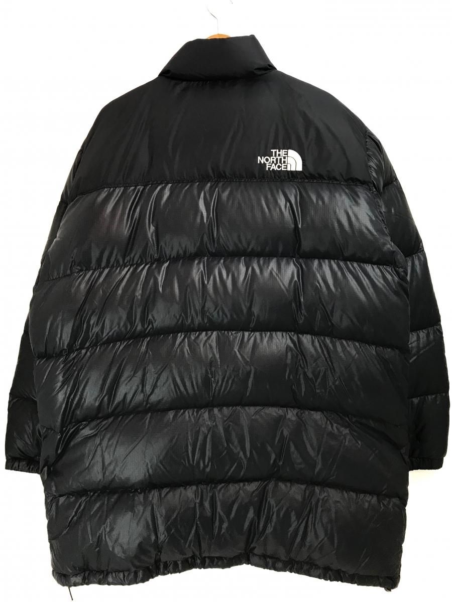 程度良好 THE NORTH FACE ロング ヌプシ ダウンコート ブラック黒