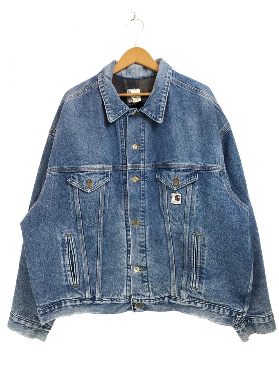 Carhartt Blanket Lined Denim Jacket 薄青 XXL カーハート デニム 