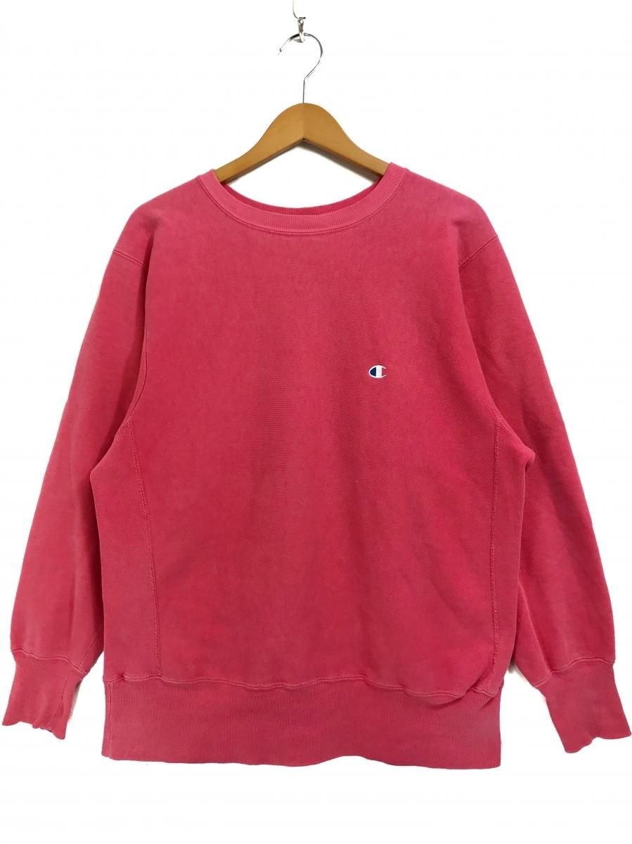 USA製 90s Champion Reverse Weave Sweatshirt ピンク L チャンピオン ...