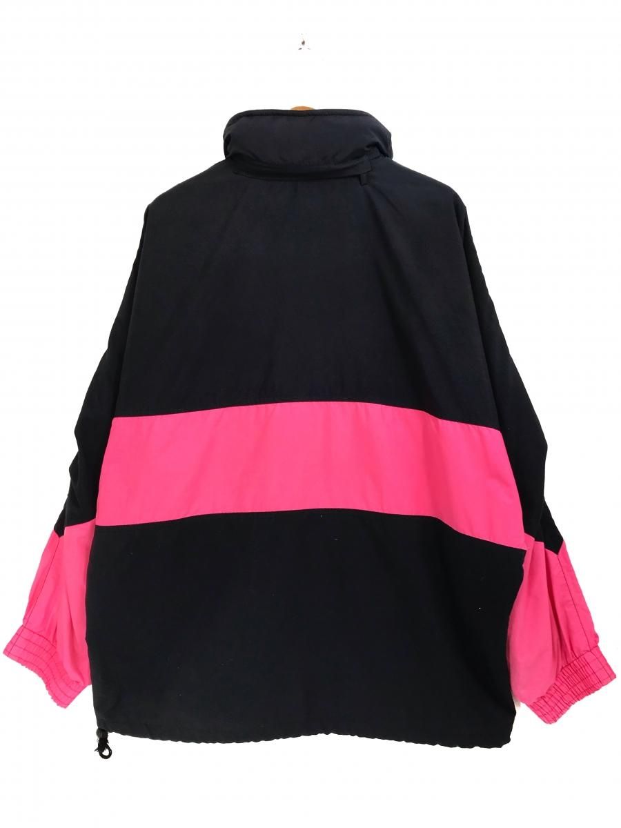 90s QUIKSILVER Entrant Shell Half-Zip Pullover Jacket 黒 90s QUIKSILVER Entrant Shell Half-Zip Pullover Jacket 黒