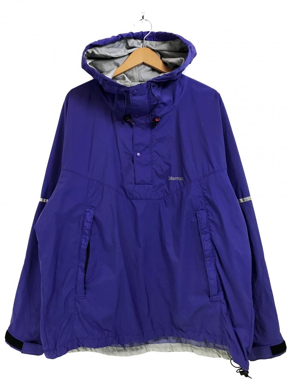90s Marmot MemBrain Nylon Anorak Parka 紫 L マーモット 90s Marmot MemBrain Nylon Anorak Parka 紫 L マーモット
