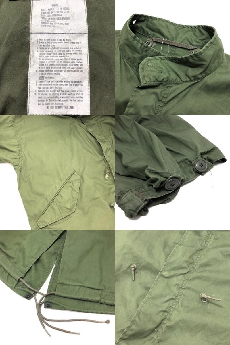 83年製 US ARMY M-65 Fishtail Parka #2 オリーブ M 80s 米軍 83年製 US ARMY M-65 Fishtail Parka #2 オリーブ M 80s 米軍