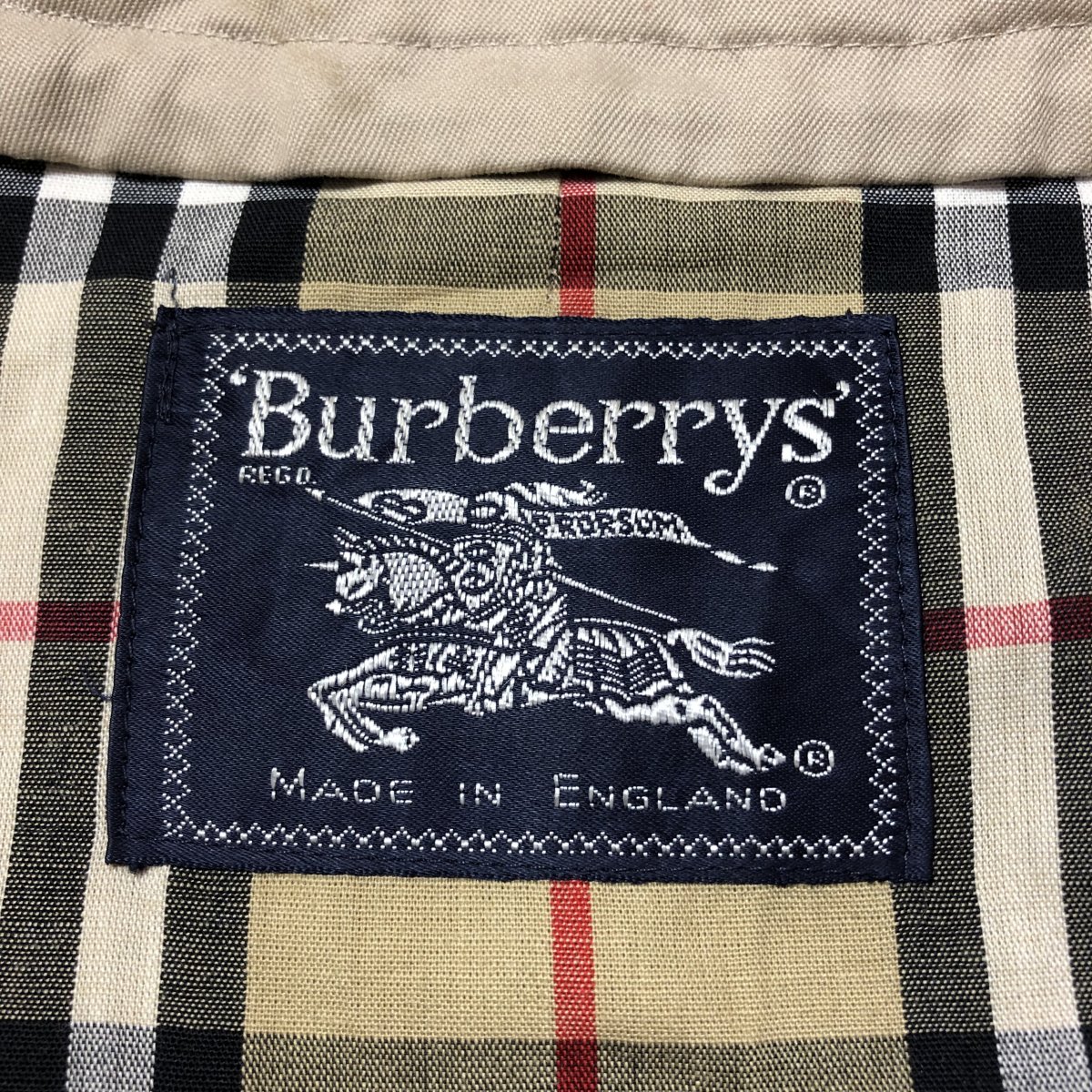 イングランド製 80s～90s Burberry Bal Collar Coat ベージュ 42-LONG 