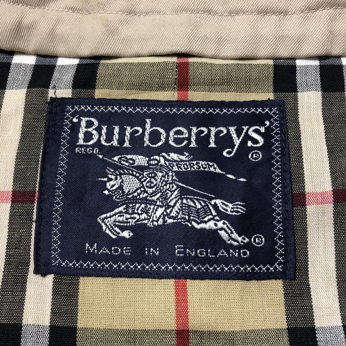 イングランド製 80s～90s Burberry Bal Collar Coat ベージュ 42-LONG