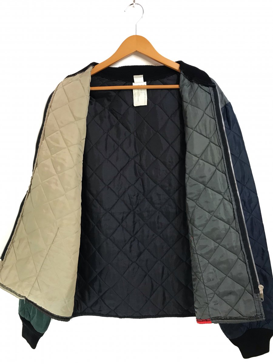 カナダ製 Crazy Pattern Padding Nylon Quilting Jacket マルチカラー