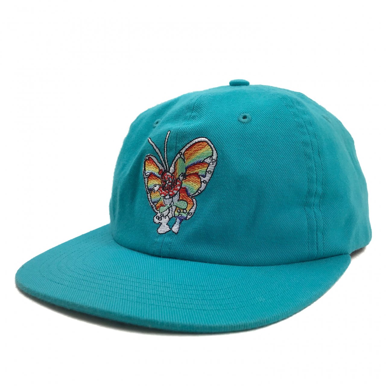 16SS SUPREME Gonz Butterfly 6-Panel Cap (Teal) シュプリーム マーク 
