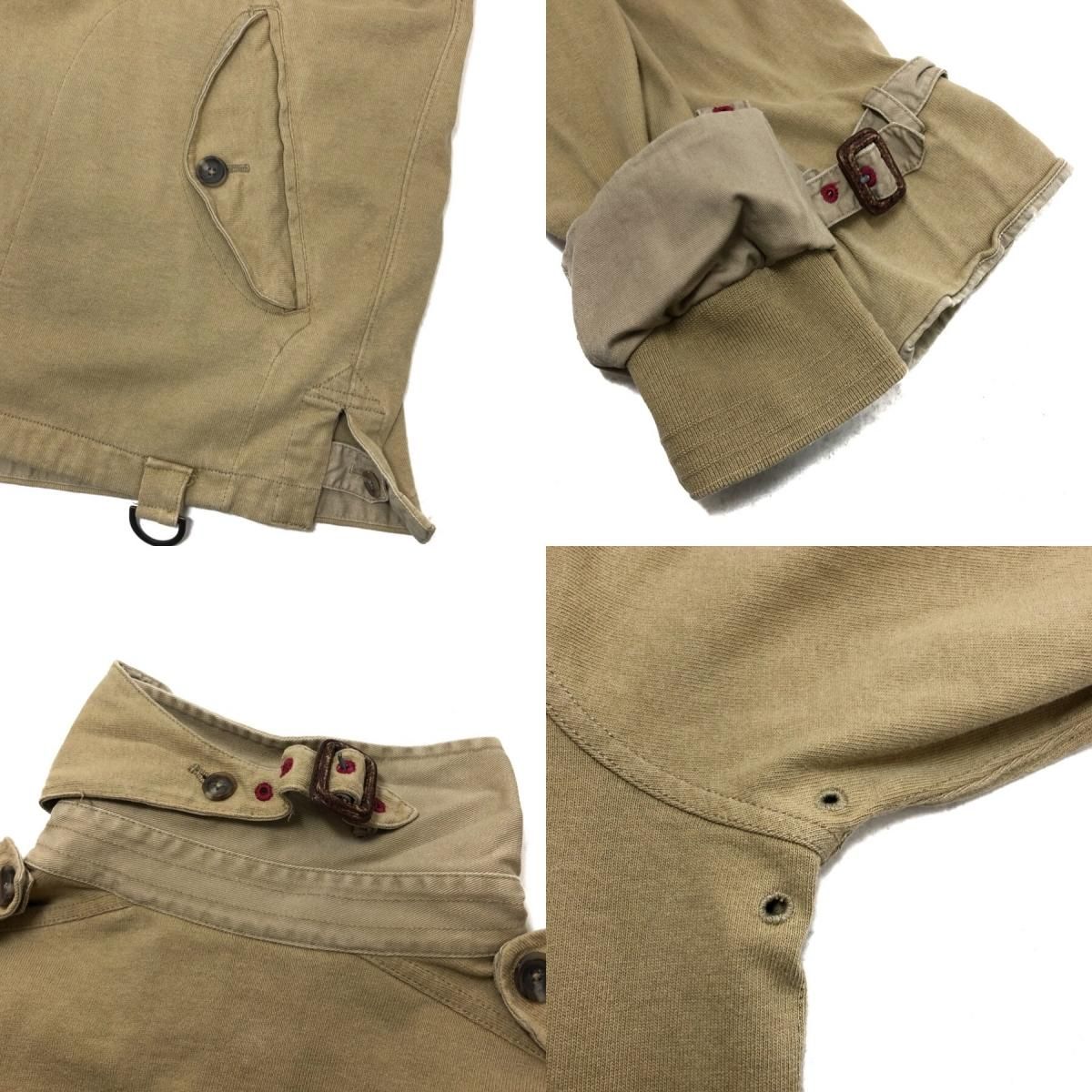 Polo Ralph Lauren Hunting Cotton L/S Rugger Shirt カーキ XL