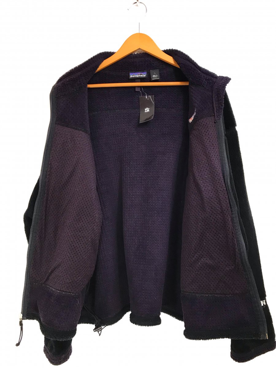 USA製 01年 patagonia R4 Windbloc Jacket 黒紫 L パタゴニア R4 