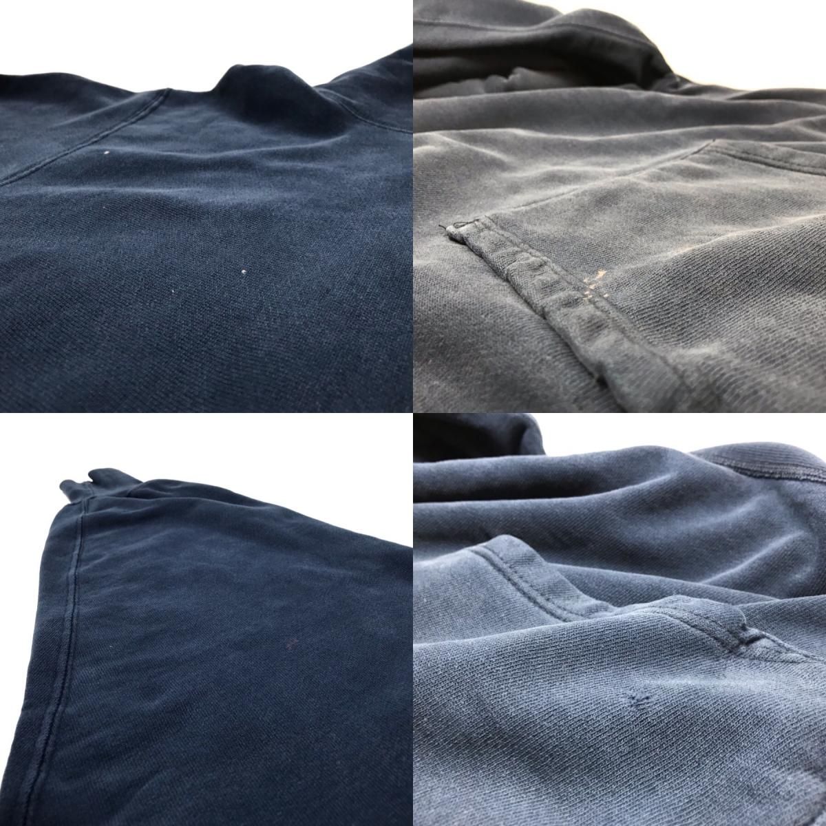 USA製 90s LANDS' END by Champion R/W Sweat Hoodie 紺 L USA製 90s LANDS' END by Champion R/W Sweat Hoodie 紺 L