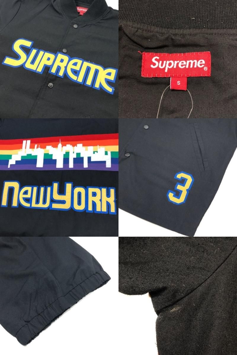 03AW SUPREME Skyline Coaches Jacket 黒 S シュプリーム 03AW SUPREME Skyline Coaches Jacket 黒 S シュプリーム