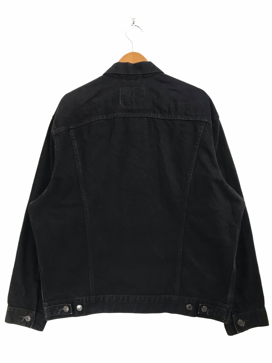 90s Euro Levi's Black Denim Jacket XL - Gジャン/デニムジャケット