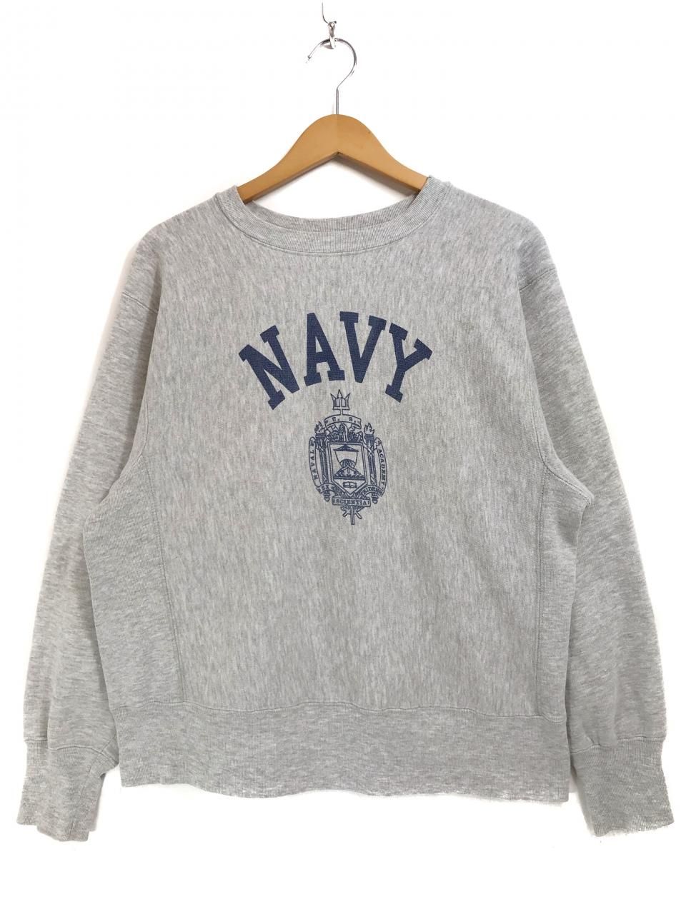 リバースウィーブ古 XL Champion reverse weave USN Navy 80s