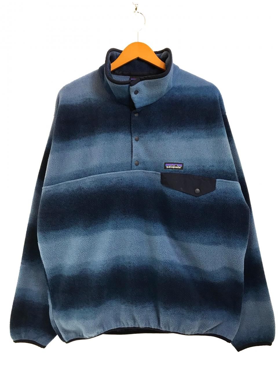 15年製 patagonia Synchilla Snap-T Pullover 青紺 L パタゴニア ...