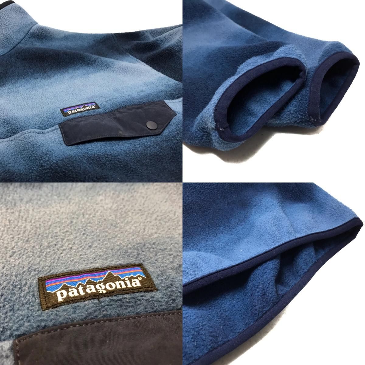 15年製 patagonia Synchilla Snap-T Pullover 青紺 L パタゴニア 15年製 patagonia Synchilla Snap-T Pullover 青紺 L パタゴニア