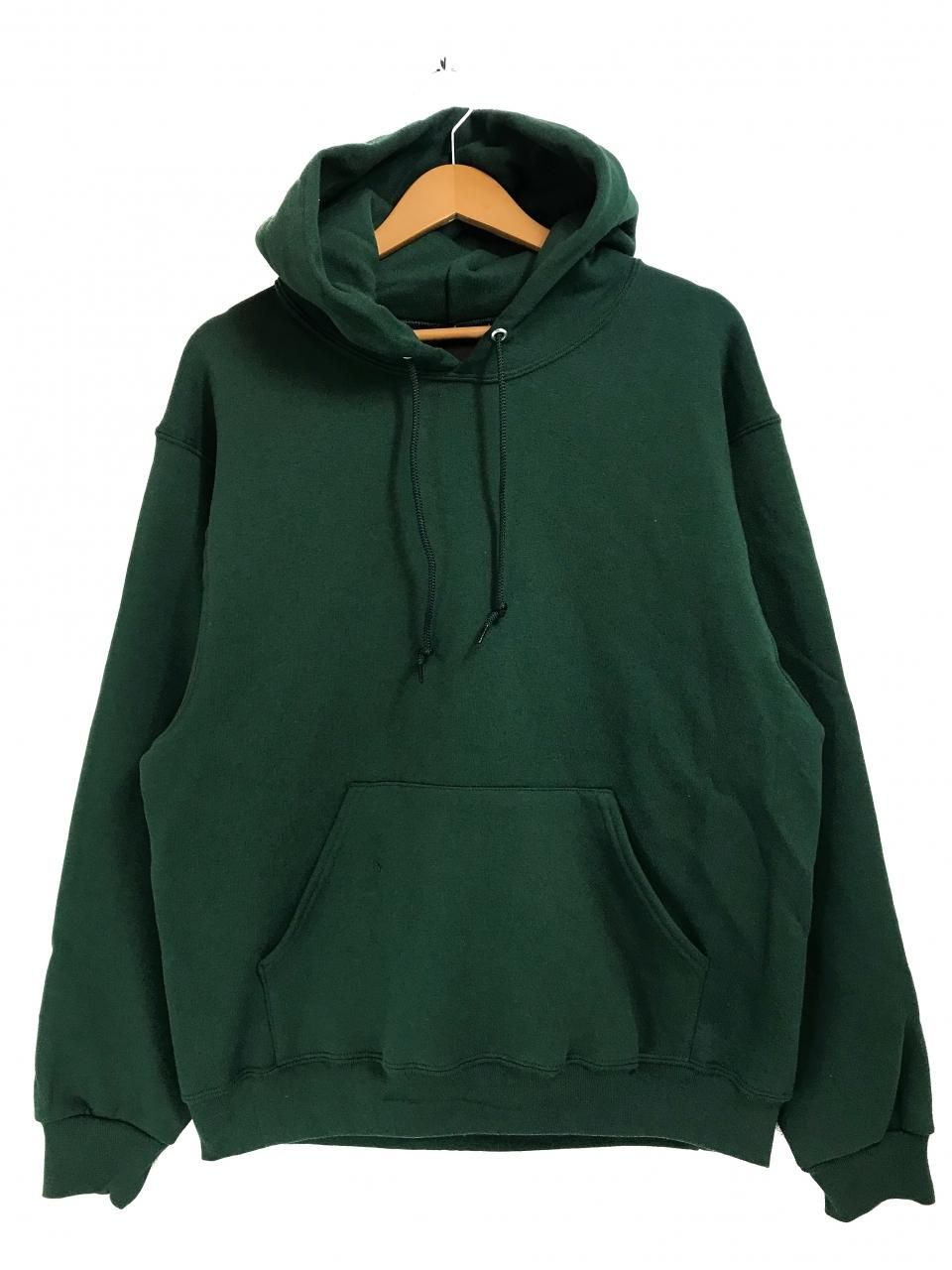 新品 FRUIT OF THE LOOM Super Cotton Pullover Hoodie (GREEN