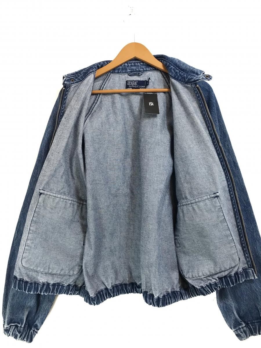 90s Polo Ralph Lauren Denim Drizzler Jacket 青 L ポロ ラルフ 90s Polo Ralph Lauren Denim Drizzler Jacket 青 L ポロ ラルフ