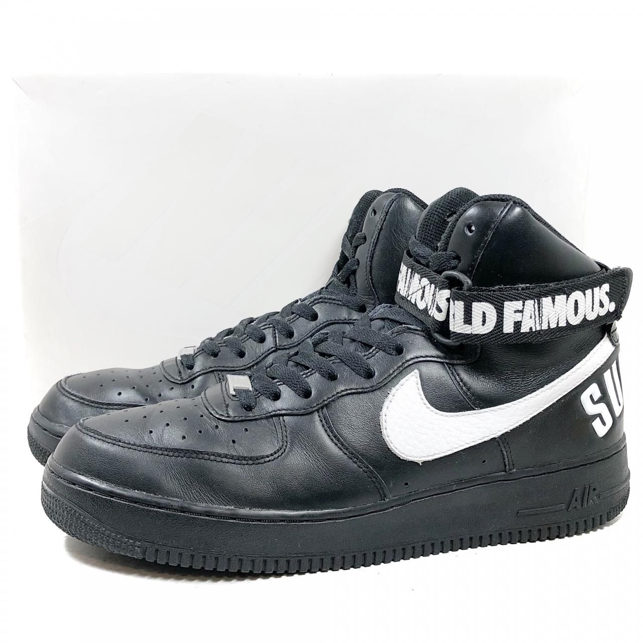 14年製 Supreme Nike Air Force 1 High Sp 黒白 Us10 28 0 シュプリーム ナイキ エアフォース1 スペシャル 010 Newjoke Online Store