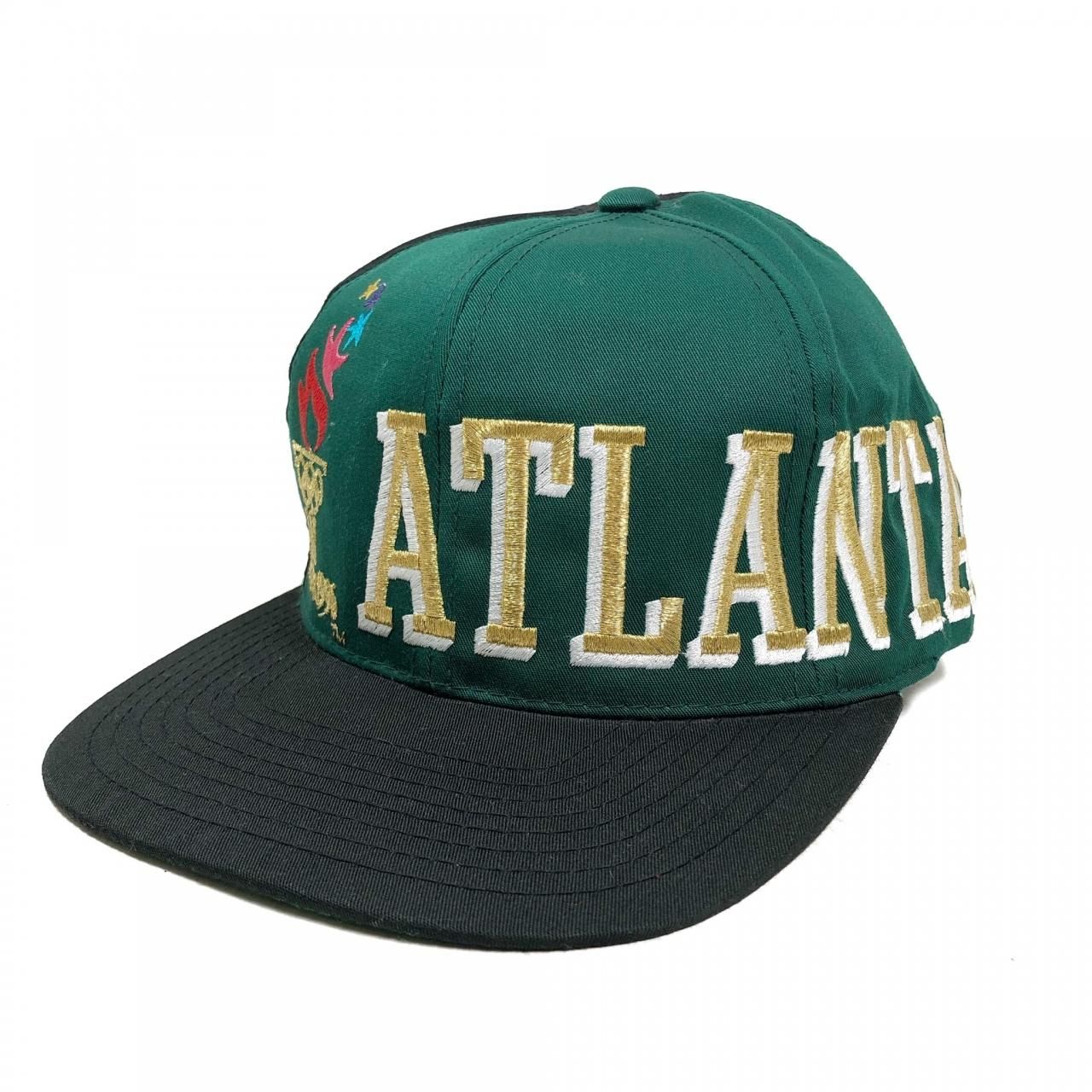 90s ATLANTA OLYMPIC 6 Panel Cap 緑黒 1996年 アトランタ 90s ATLANTA OLYMPIC 6 Panel Cap 緑黒 1996年 アトランタ
