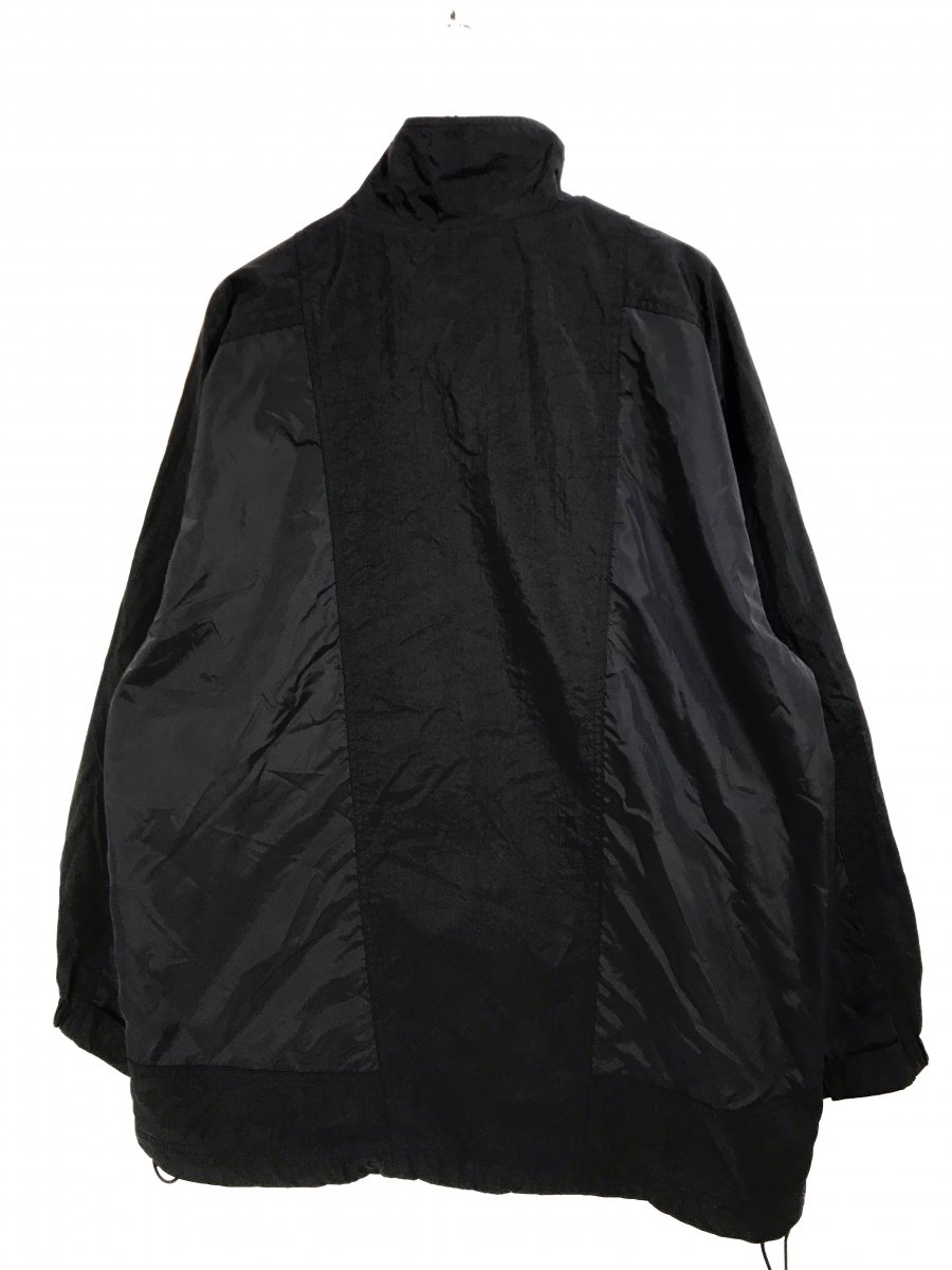 90s NIKE Logo Nylon Jacket 黒 M ナイキ ナイロンジャケット