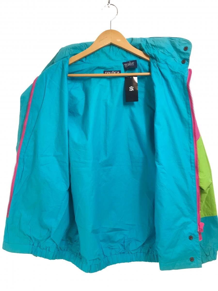 90s NAUTICA Multi Border Cotton Sailing Jacket マルチカラー 90s NAUTICA Multi Border Cotton Sailing Jacket マルチカラー