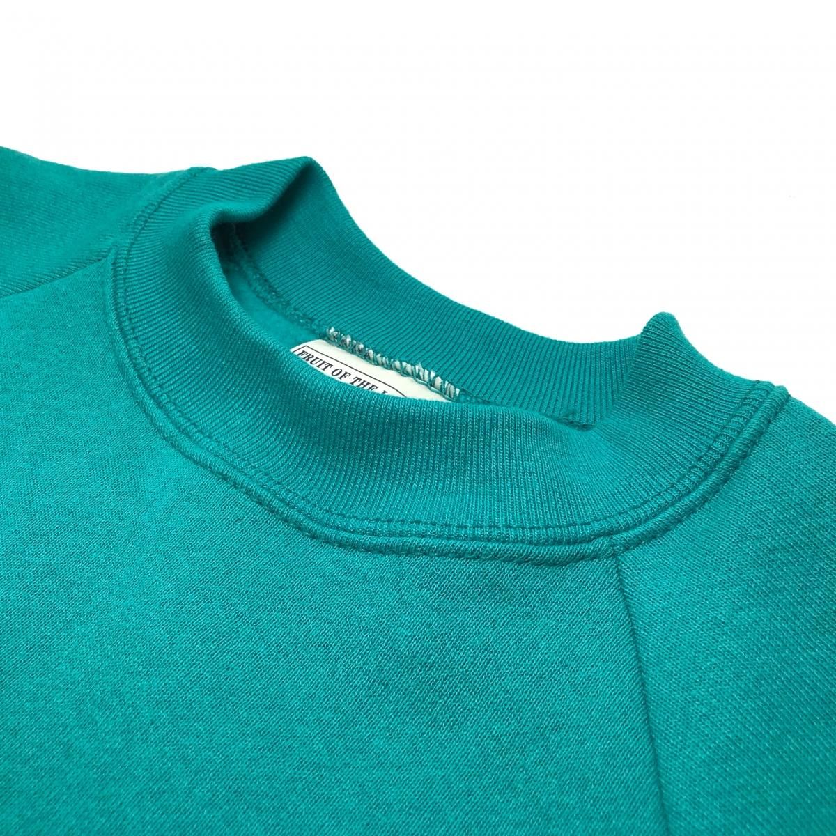 Fruit of The Loom Plain Sweatshirt エメラルドグリーン XL Fruit of The Loom Plain Sweatshirt エメラルドグリーン XL